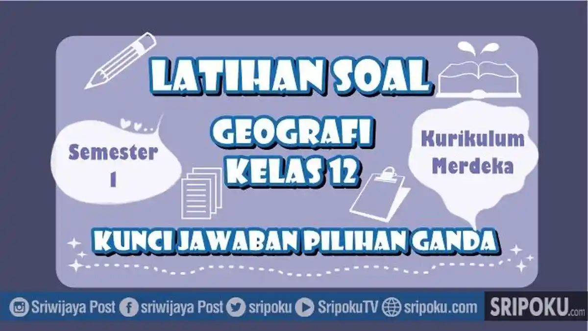 25 Soal Geografi Kelas 12 Semester 1 Kurikulum Merdeka Kunci Jawaban 25 Soal Geografi Kelas 12 Semester 1 Kurikulum Merdeka Kunci Jawaban