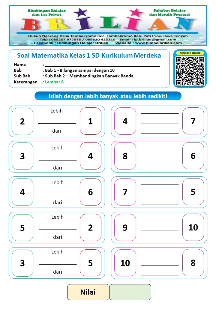 Soal Kelas 1 Sd Matematika Dalchaebi Soal Kelas 1 Sd Matematika Dalchaebi