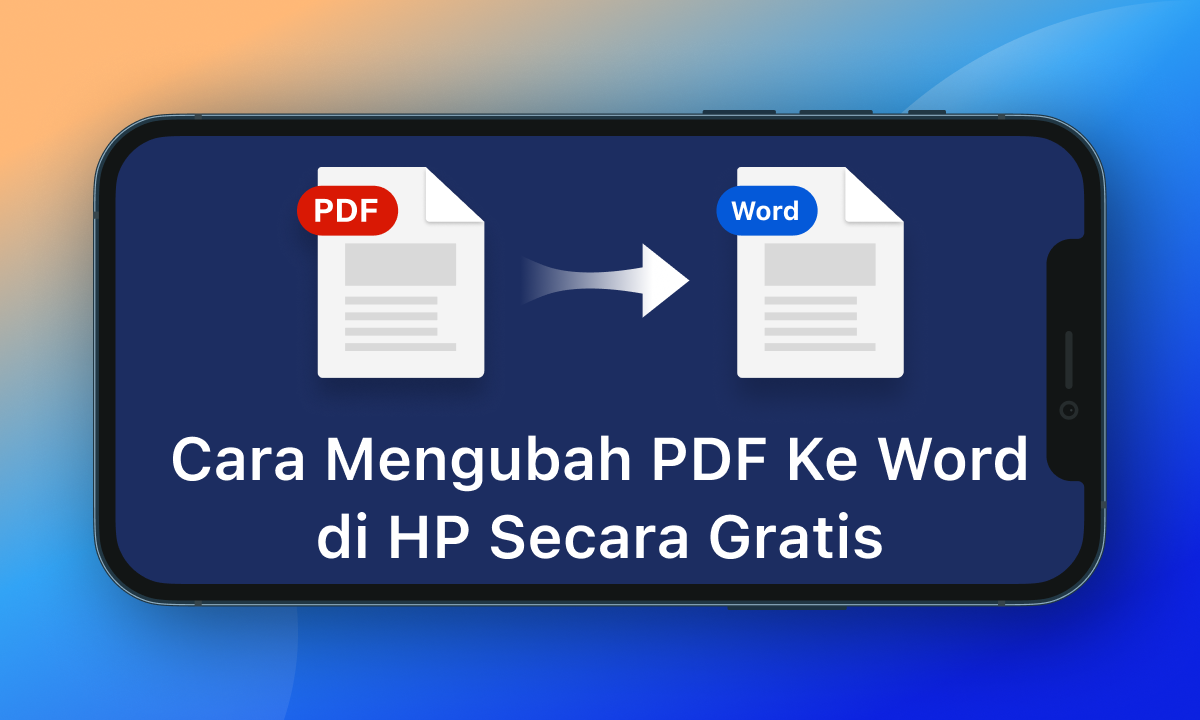 Konversi Word ke PDF gratis online
