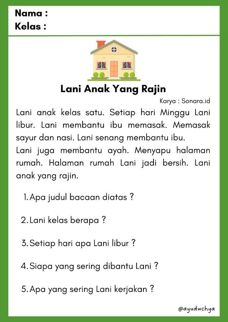 Cerita Pendek Untuk Belajar Membaca - Yuk Kita Belajar 67E Membaca Cerita Pendek Untuk Belajar Membaca - Yuk Kita Belajar 67E Membaca
