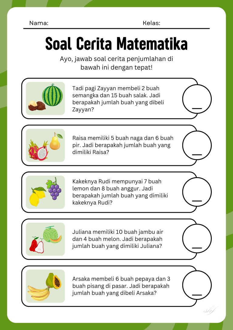 5 Fakta Mengejutkan dari Soal Cerita Kelas 1 SD Matematika yang Ternyata Sama Sulitnya dengan Olimpiade