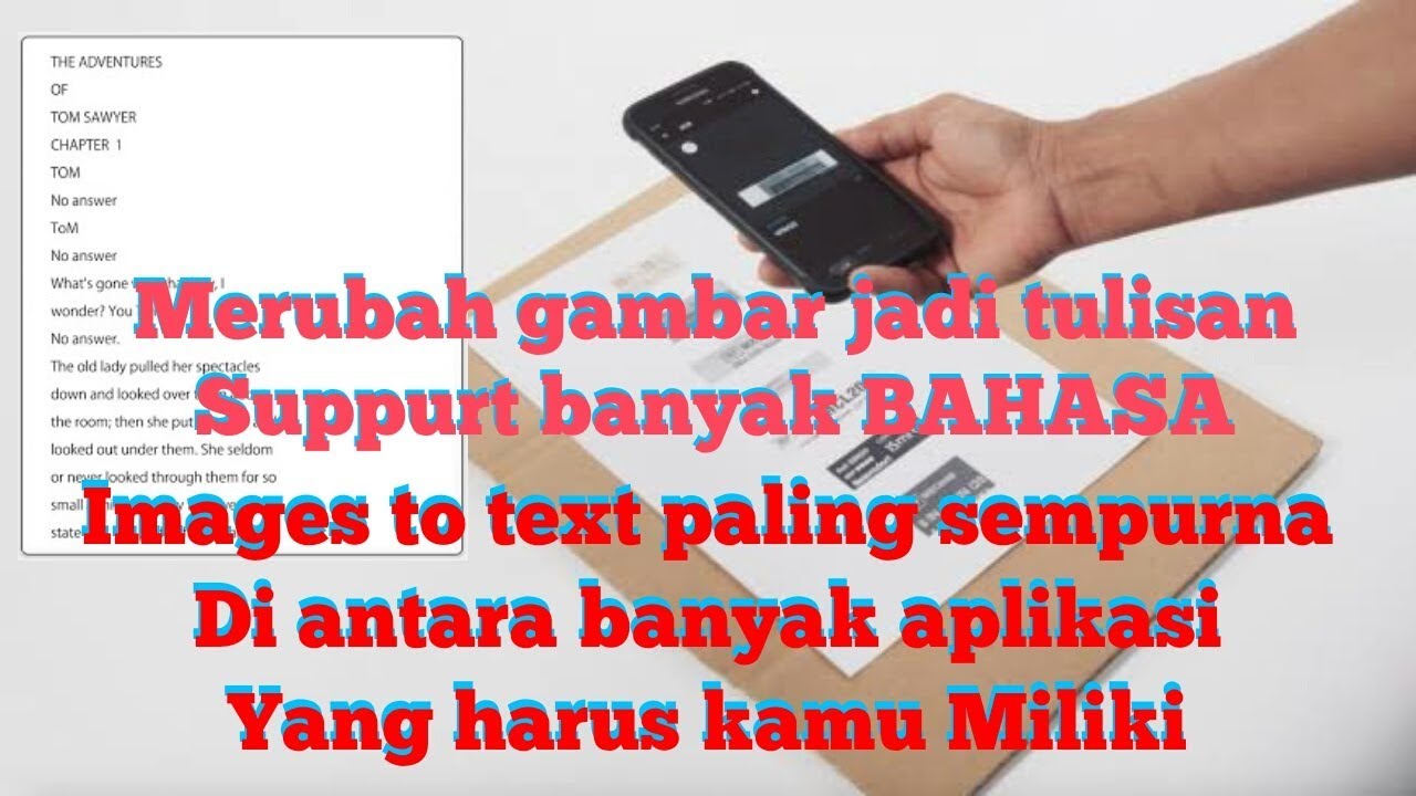 Inilah aplikasi perubah gambar menjadi text yang paling akurat dari