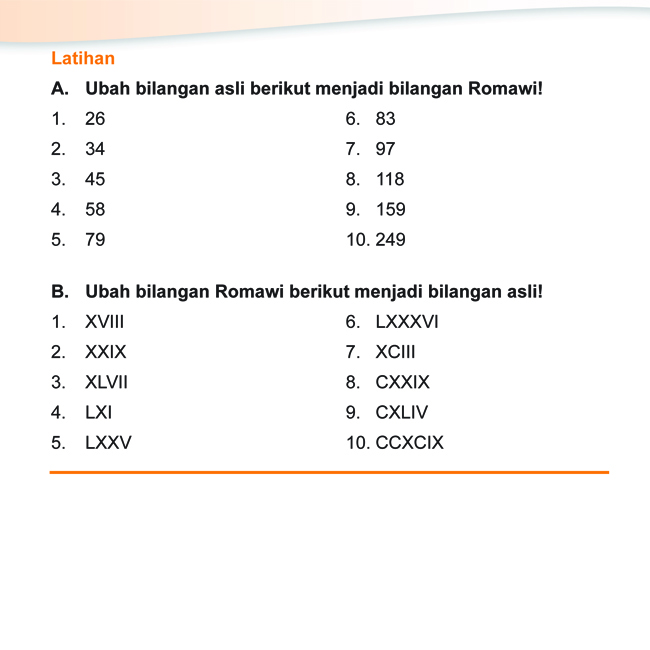 5 Contoh Soal Angka Romawi Kelas 4 SD Beserta Kunci Jawaban yang Sering Muncul di Ujian