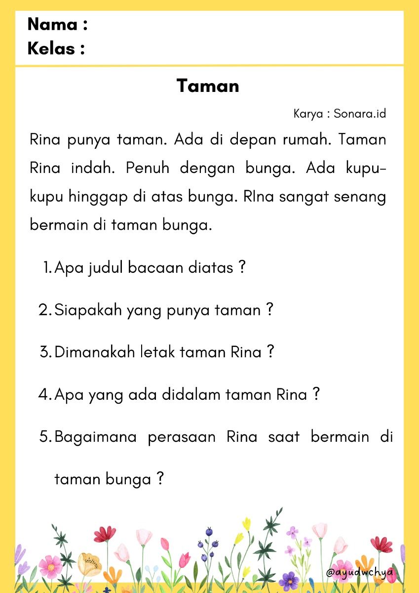 7 Contoh Soal Cerita Anak SD Kelas 2 yang Seru dan Melatih Logika Matematika di Tahun 2026