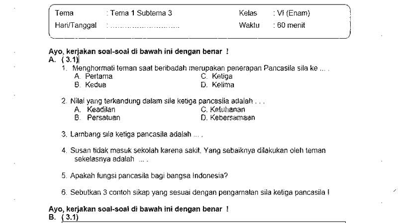 Rahasia Contoh Kisi Soal IPA Kelas 6 KD 3.1 yang Bikin Anak Paham dalam 5 Langkah Mudah Rahasia Contoh Kisi Soal IPA Kelas 6 KD 3.1 yang Bikin Anak Paham dalam 5 Langkah Mudah