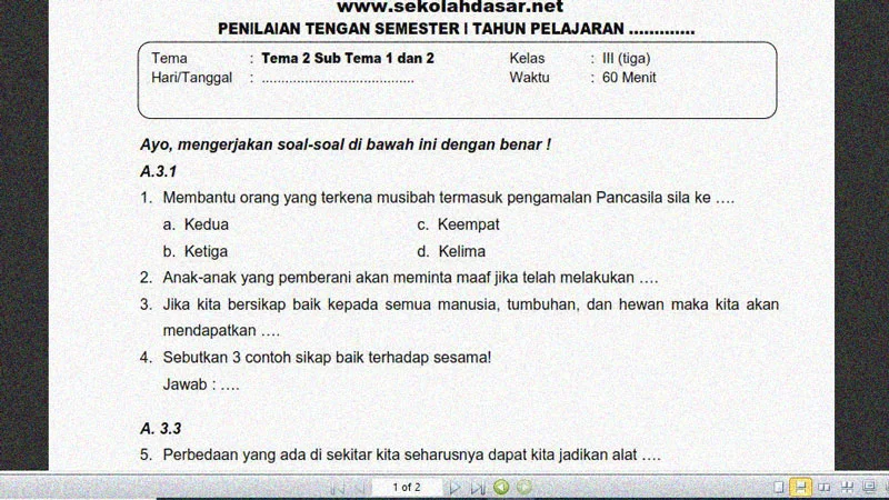 Wajib Tahu Rahasia Menjawab Soal Tematik Kelas 3 SD Tema 2 Subtema 2 Agar Nilai Sempurna Wajib Tahu Rahasia Menjawab Soal Tematik Kelas 3 SD Tema 2 Subtema 2 Agar Nilai Sempurna